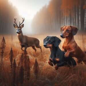 PANEL JEZEVČÍCI SE SRNCEM 3