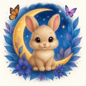 PANEL KRÁLÍČEK NA MĚSÍCI