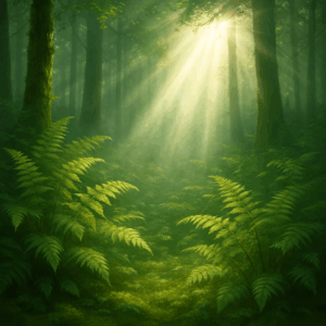 PANEL LESNÍ KAPRADÍ 1