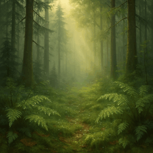 PANEL LESNÍ KAPRADÍ 2