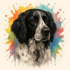 PANEL MUSTERLANDSKÝ OHAŘ VODOVKOVÉ POZADÍ