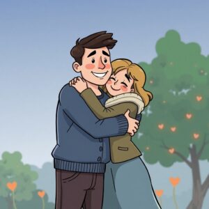 PANEL OBJÍMAJÍCÍ SE PÁR 1