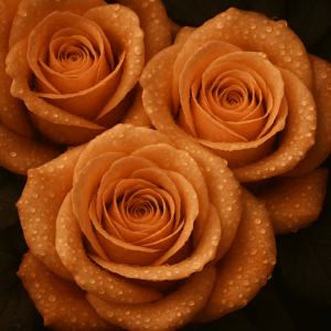 PANEL ORANŽOVÉ RŮŽE