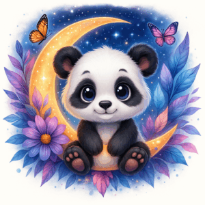 PANEL PANDA NA MĚSÍCI 1