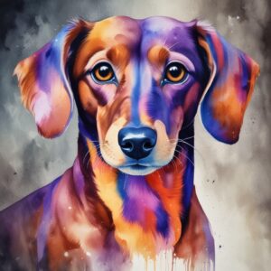 PANEL PEJSEK BAREVNÝ 2