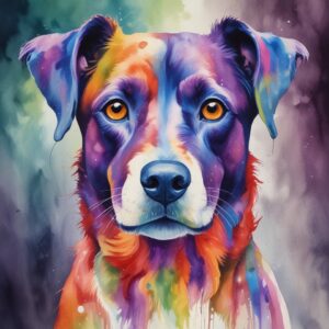 PANEL PEJSEK BAREVNÝ 3