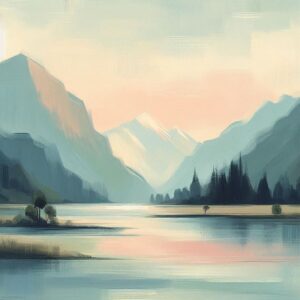 PANEL ŘEKA A HORY 4