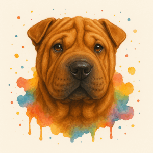 PANEL ŠARPEJ VODOVKOVÉ POZADÍ