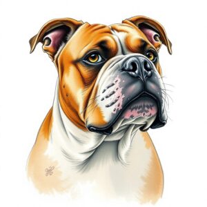 PANEL STAFORŠÍRSKÝ BULTERIÉR 1