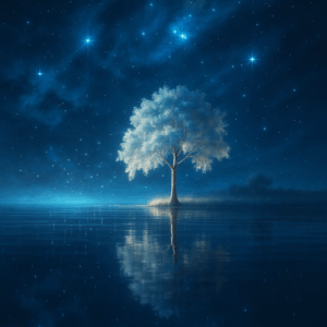 PANEL STROM NA JEZEŘE 1