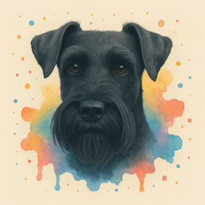 PANEL KNÍRAČ VELKÝ ČERNÝ VODOVKOVÉ POZADÍ