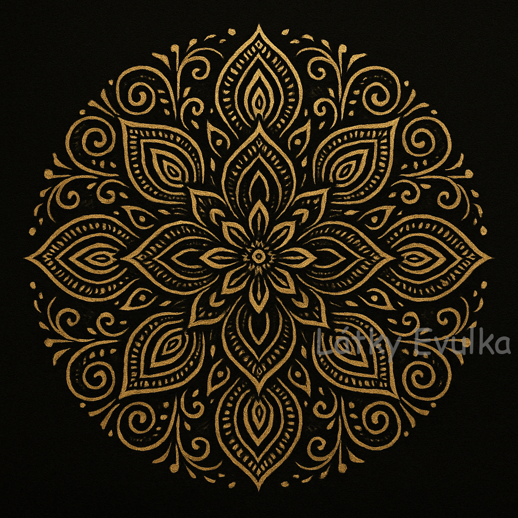 PANEL ZLATÁ MANDALA 1