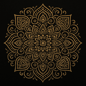 PANEL ZLATÁ MANDALA 3