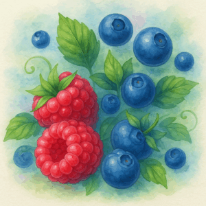 PANEL BORŮVKY A MALINY