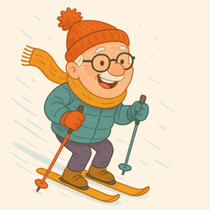 PANEL DŮCHODCE NA LYŽÍCH 1