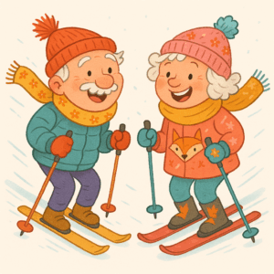 PANEL DŮCHODCI NA LYŽÍCH