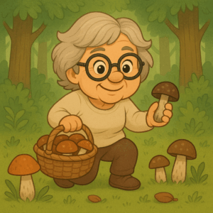 PANEL DŮCHODKYNĚ HOUBAŘKA 1