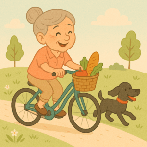 PANEL DŮCHODKYNĚ NA KOLE 1