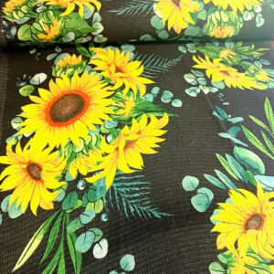 Vaflovina Slunečnice na černé