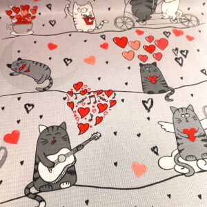 Vaflovina Kočičky na šedé