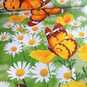 Vaflovina Kopretiny s motýlem