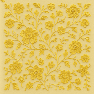 PANEL KVĚTINOVÁ KRAJKA ZLATÁ