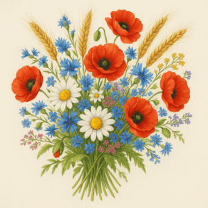 PANEL KYTICE LUČNÍHO KVÍTÍ 2