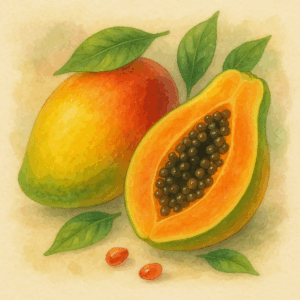 PANEL MANGO A PAPÁJA