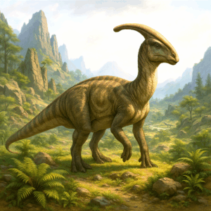 PANEL PARASAUROLOPHUS