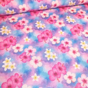 Kočárkovina Růžové kvítky