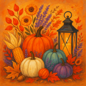 PANEL BAREVNÉ DÝNĚ A LUCERNA 2