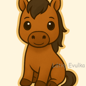 PANEL ŇUŇÁNEK HNĚDÝ KONÍK