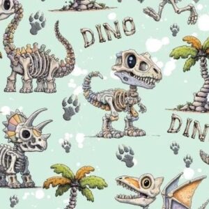 Kočárkovina Dino kostra