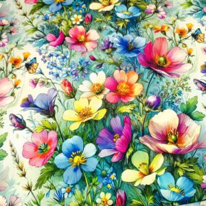 Kočárkovina Barevné květiny