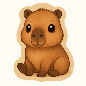 PANEL ŇUŇÁNEK KAPYBARA