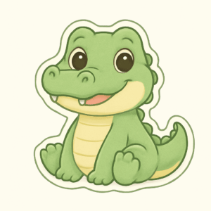 PANEL ŇUŇÁNEK KROKODÝL