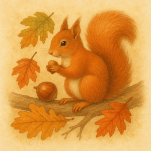 PANEL PODZIMNÍ VEVERKA