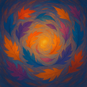 PANEL PODZIMNÍ VÍR LISTŮ 2