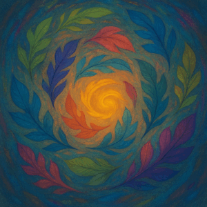 PANEL PODZIMNÍ VÍR LISTŮ 4