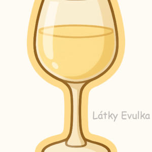 PANEL ŇUŇÁNEK SKLENKA VÍNA