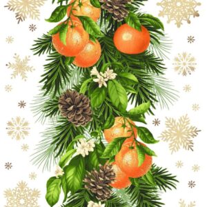 Vaflovina Girlanda s pomerančem