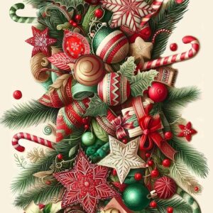 Vaflovina  Vánoční ozdoby