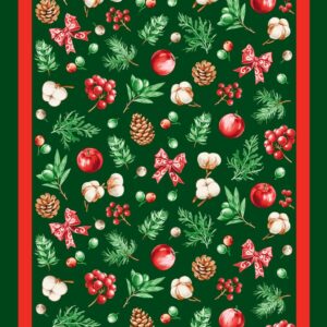 Vaflovina  Vánoční zelená