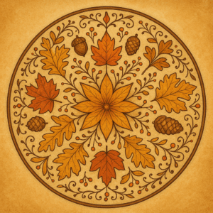 PANEL PODZIMNÍ MANDALA 7