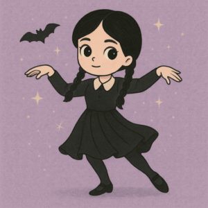 PANEL TANČÍCÍ GOTHIC DÍVKA