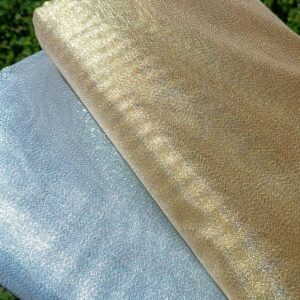 STŘÍBRNÁ organza  - 1m