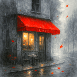 PANEL PODZIMNÍ CAFÉ