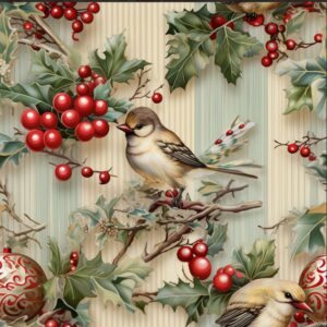 Kočárkovina Vánoční ptáčci