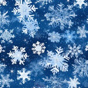 Kočárkovina Modré vločky