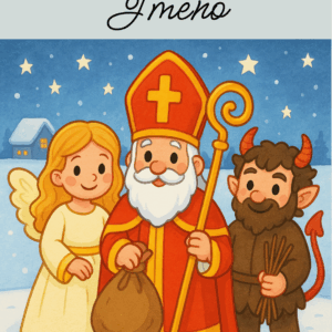 Mikulášský panel - ANDĚL ČERT A MIKULÁŠ 3 - SE JMÉNEM NA PŘÁNÍ